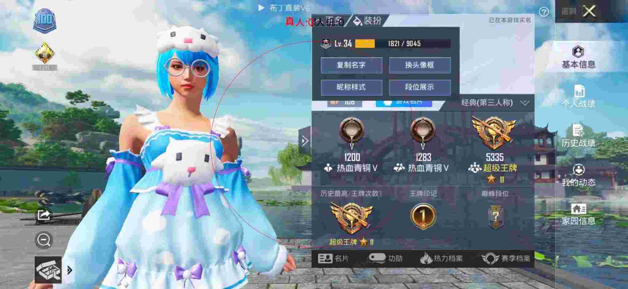 和平精英布丁直装透视 - 和平精英透视图片高清辅助预览图